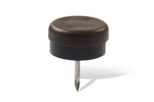 Scivoli In Plastica Con Gomma E Chiodo 30Mm Pezzi 8 - Masidef