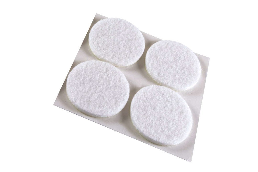 Feltrino Feltrino Feltrini Adesivi Bianco D35 Pezzi 4 - Masidef
