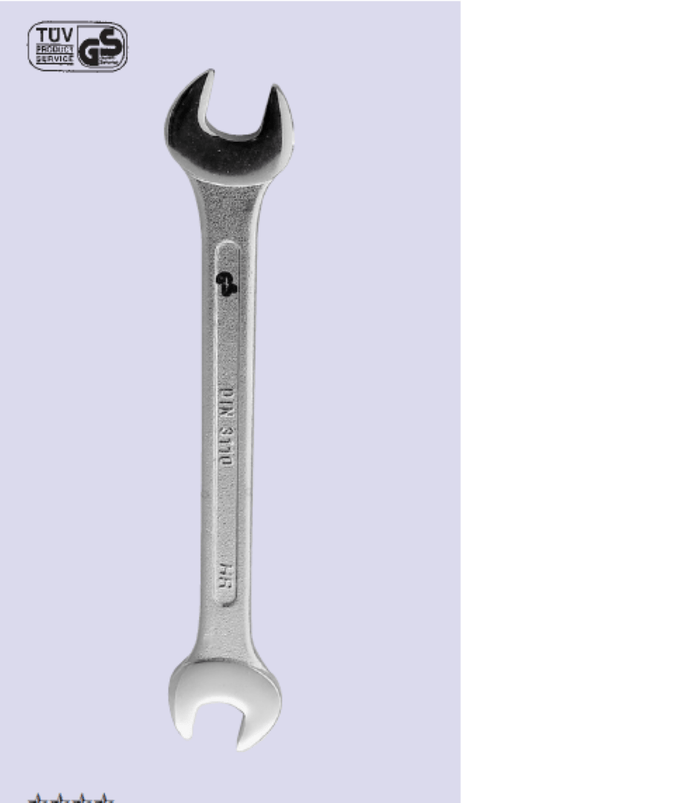 Chiave A Due Bocche Cr-V Din3110 Mm20X22 Set 5 Pezzi - Oreca New
