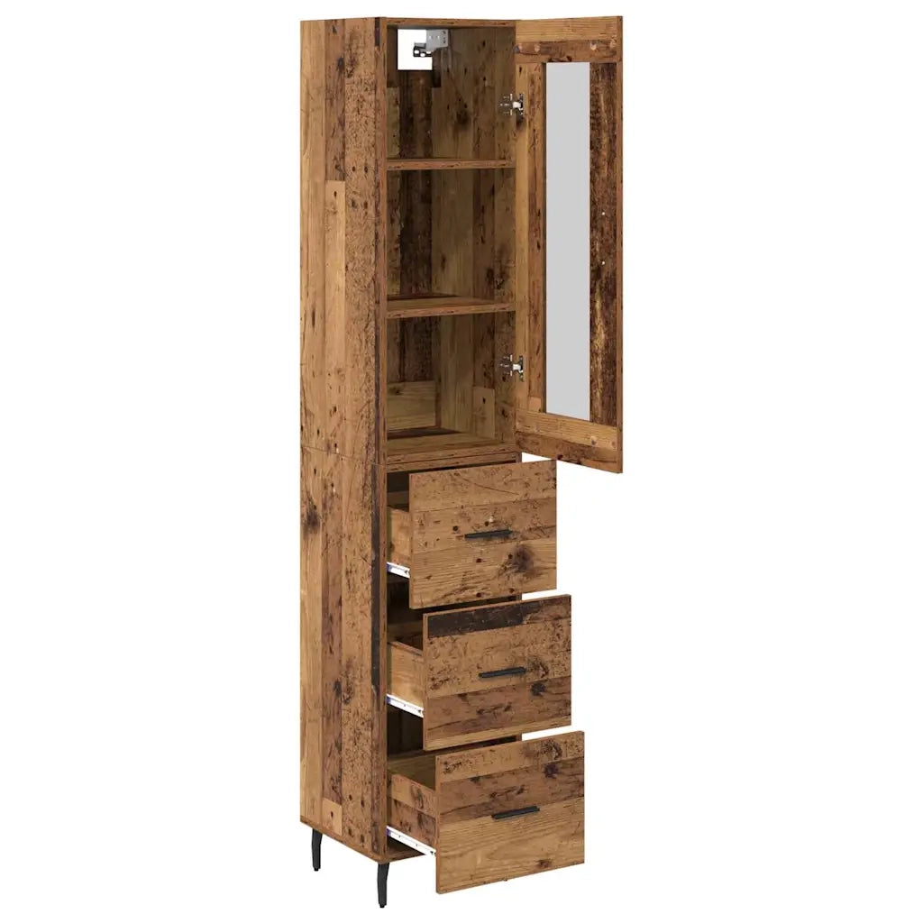 Credenza Legno vecchio 34,5 x 34 x 180 cm Legno multistrato 3415788
