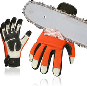 Manichini da lavoro per boscaioli con pelle di cuoio protettiva a 12 strati touchscreen - Manichini da lavoro a catena con zaag