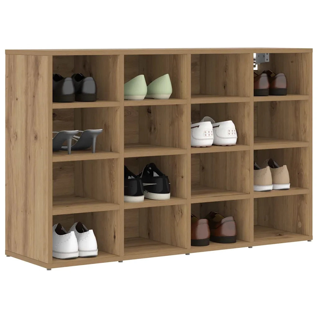 vidaXL Scarpiera rovere artigianale 103 x 30 x 67 cm Legno multistrato