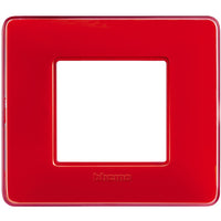 Placca Bticino Matix 2 moduli corallo AM4802CRD