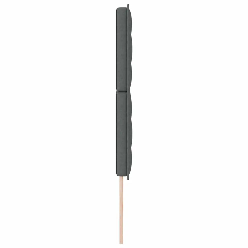Testiera Grigio scuro 180 cm Tessuto 3337699