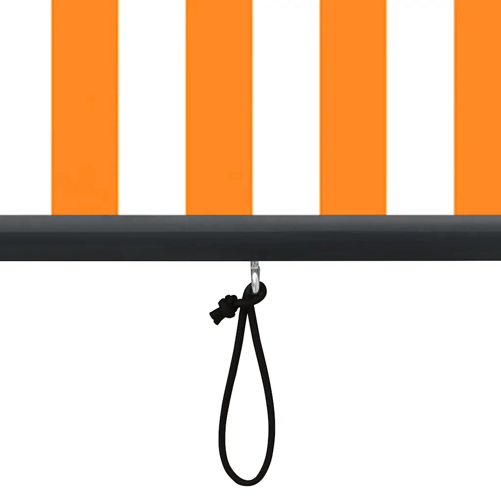 Tenda a rullo | Tenda avvolgibile per Esterni 140x250 cm Bianco e Arancione