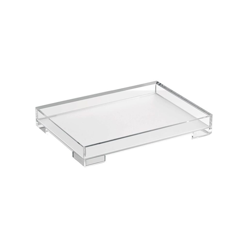 Vassoio Essence 32x23x5 cm trasparente