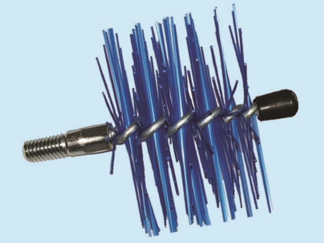 Scovolo Tondo Nylon Per Pulizia Stufa Tubo Camino Diametro 100 Mm - Fraschetti