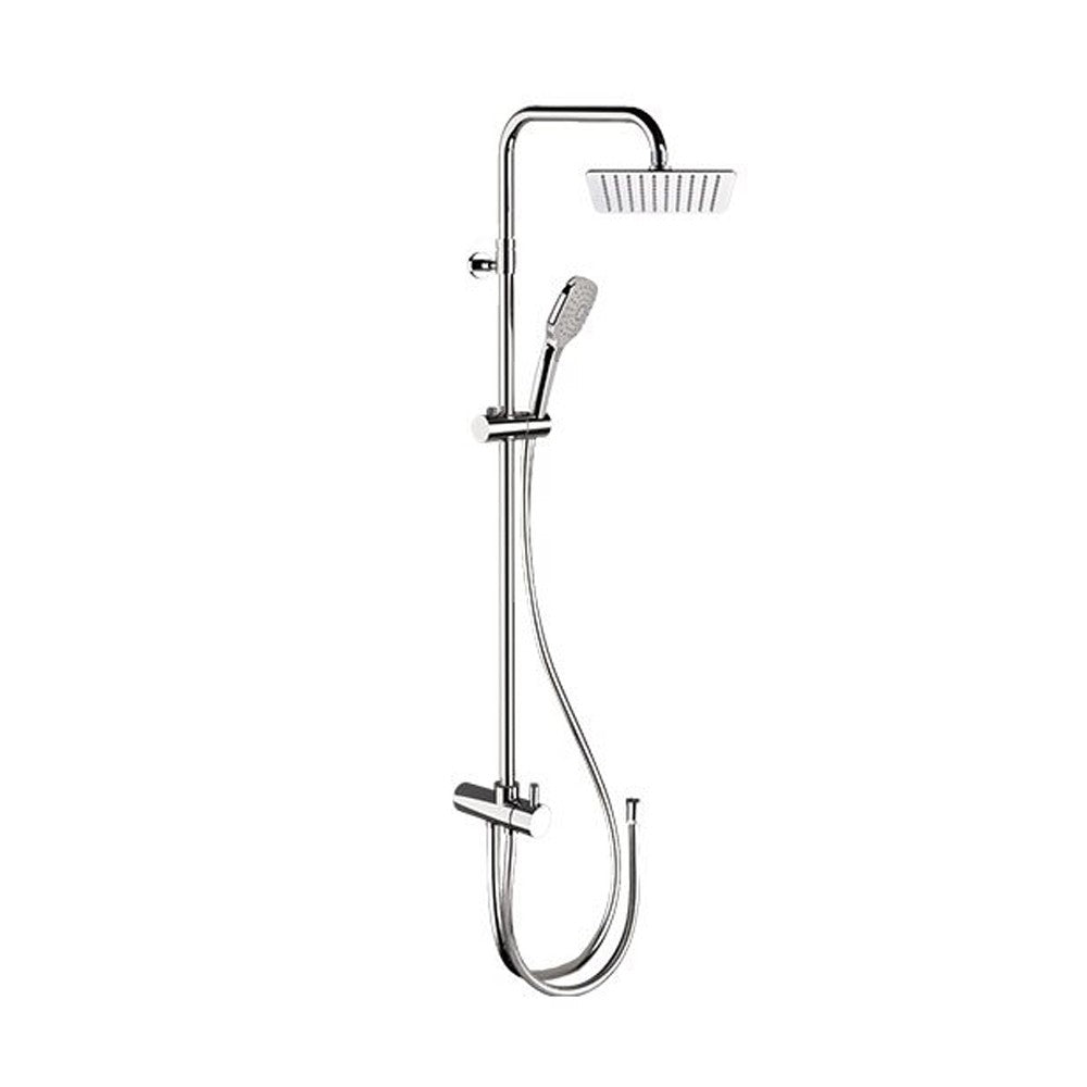 Colonna doccia telescopica con doccetta in abs