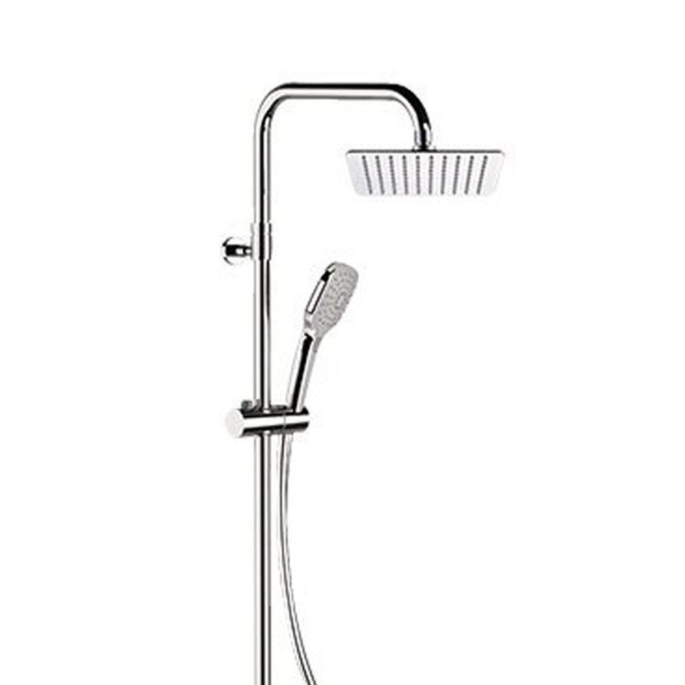 Colonna doccia telescopica con doccetta in abs