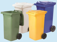 Bidone Pattumiera Immondizia Differenziata Litri 120 Colori Divers - Fraschetti