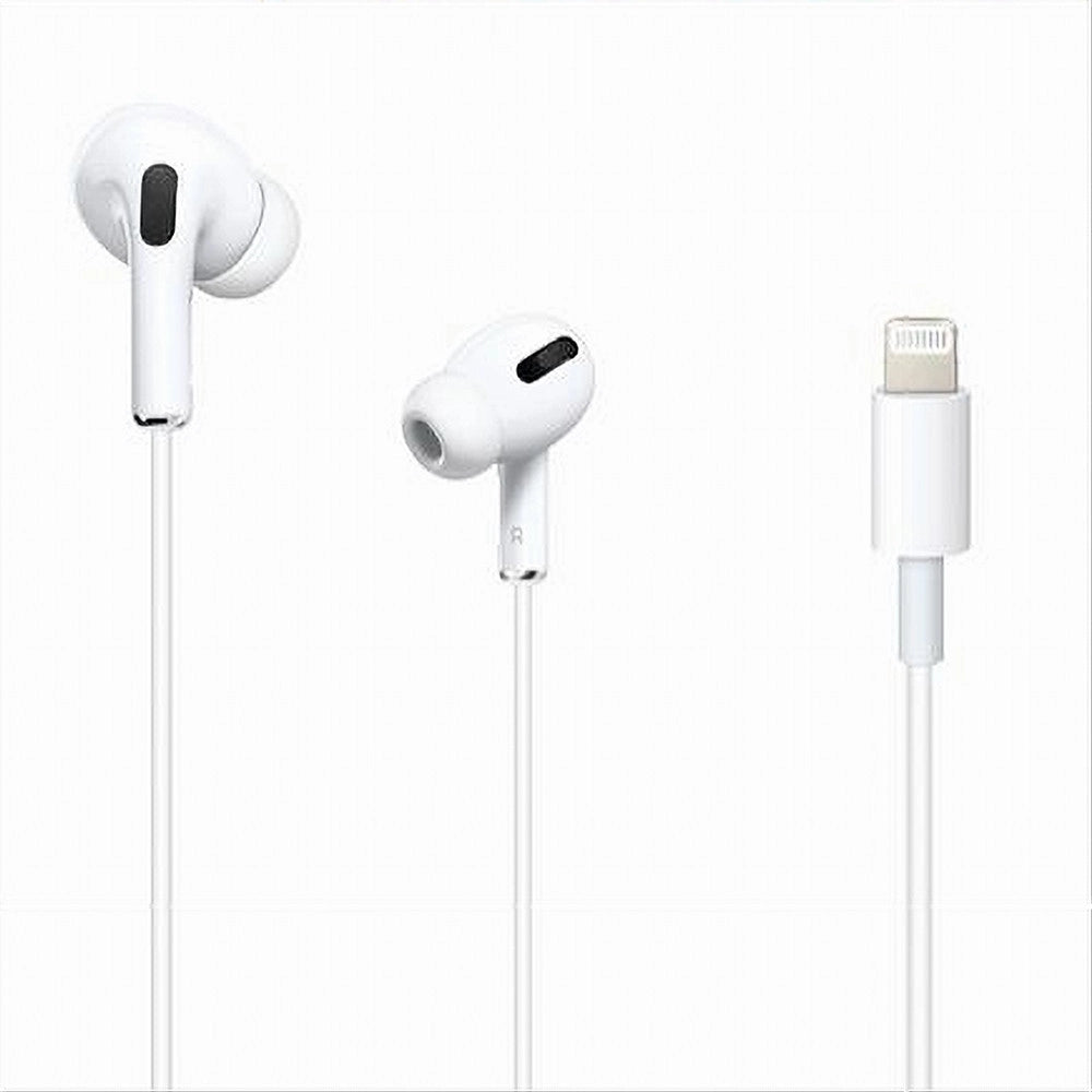 Trade Shop - Auricolari In Ear Cuffie Connettore Lightning Iphone Ipad Ipod Bluetooth Au-ln02 -