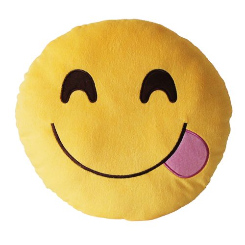 Cuscino Face Smile Whatsapp Soggetti Assortiti D.34 Cm Set 5 Pezzi - Biacchi Gianfranco