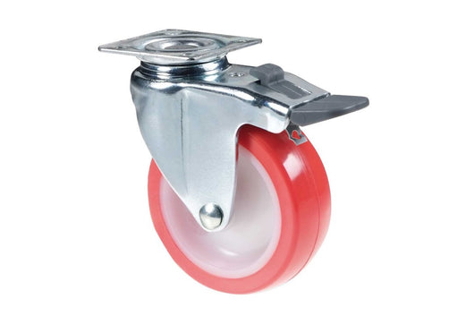 Ruota Ny/Pu Piastra+Freno D.Mm 63 - Masidef