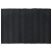 Tappeto del soggiorno | Tappeto Rettangolare Nero 70x100 cm in Bamb¨´
