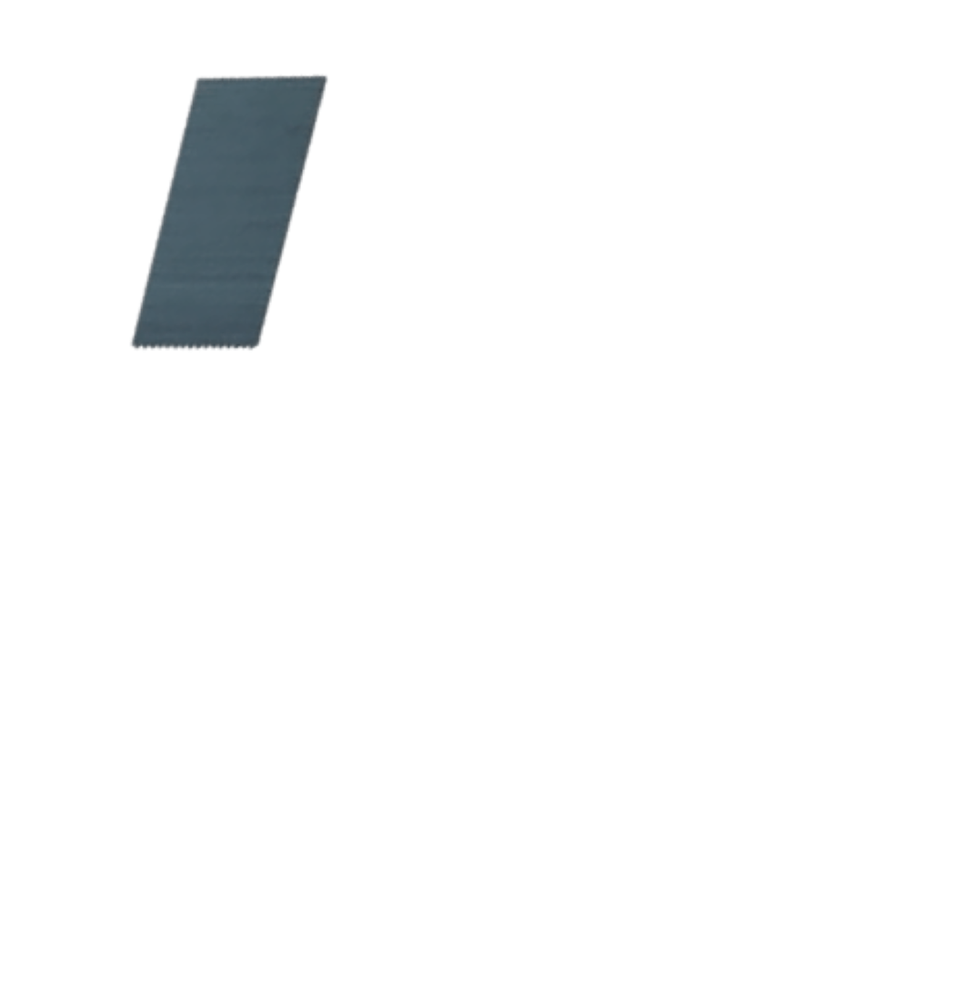 Spatole Dentate Rettangolari Mm 40 Set 2 Pezzi - Oreca New