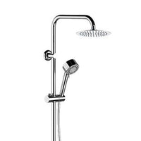 Colonna doccia con doccetta in abs e soffione ultrapiatto