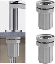 Borgmoeren in ABS per 2 unità - installazione rapida - smorzabattere - per rubinetto a miscela caldo-freddo - per cucina e bagno - 32mm