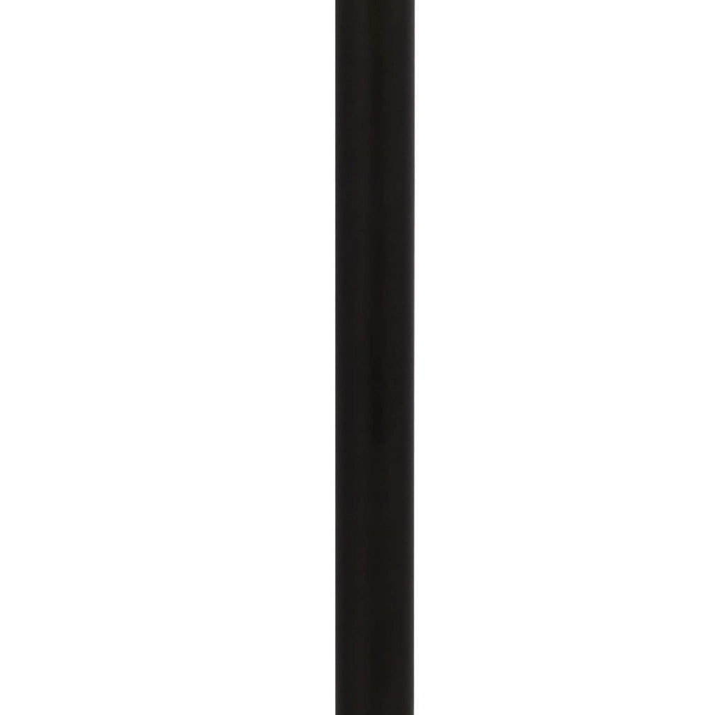 Lampada Da Scrivania Contemporanea Frisbee Acciaio Nero Vetro Led 9,87W 3000K