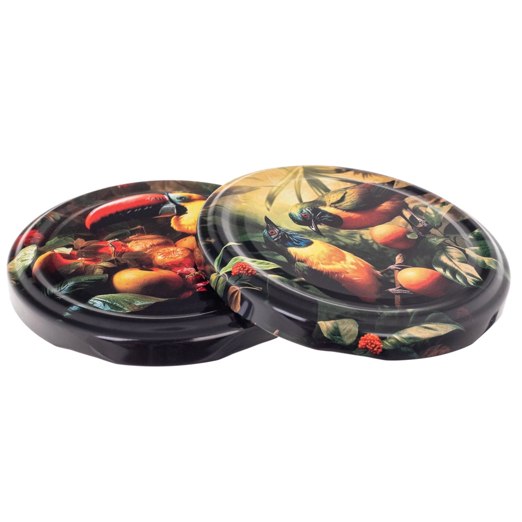 KADAX 50x Jar Caps Fi 82 Tappi per Barattoli Coperchi Conserva