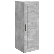 Mobiletto a muro Grigio Cemento 33 x 34,5 x 90 cm