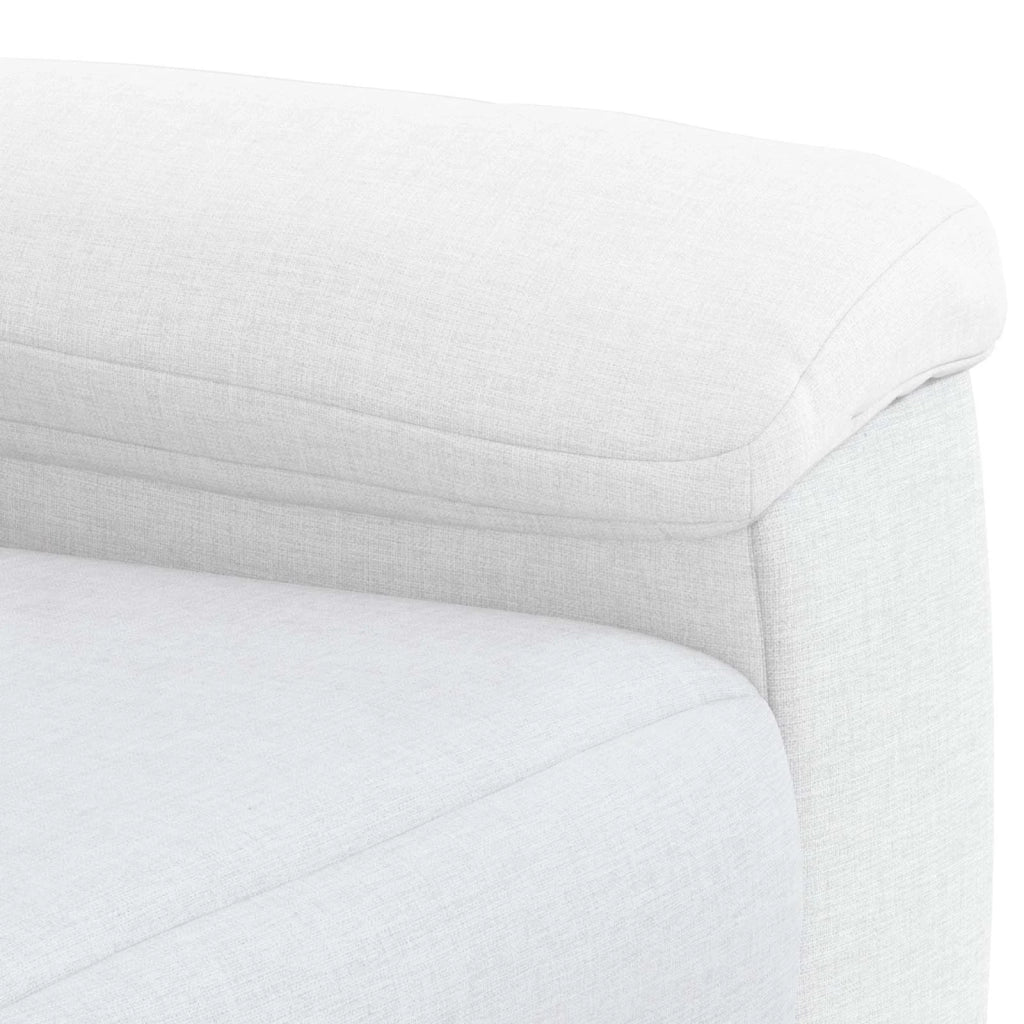 Set di divani 2 pcs Bianco Tessuto 3430700