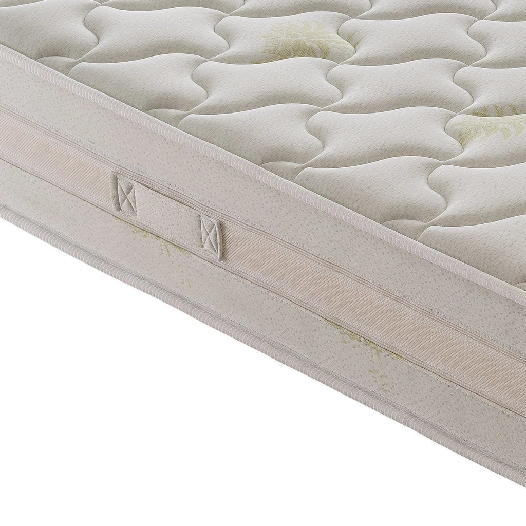 Materasso Piazza e Mezza 120x200 in Memory Foam 9 Zone differenziate - alto 25 cm - Rivestimento all'aloe