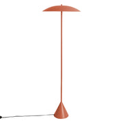 Lampada da terra per interni in metallo, ø50cm, terracotta