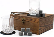 Set di degustazione whisky con bicchieri e pietre freddanti 

Incluso: 
- 6 bicchieri di whisky
- 1 kit di pietre freddanti e piattino
- 1 modello di riferimento: 
- Materiale: 
- Dimensioni: 
- Colore: 
- Garanzia: