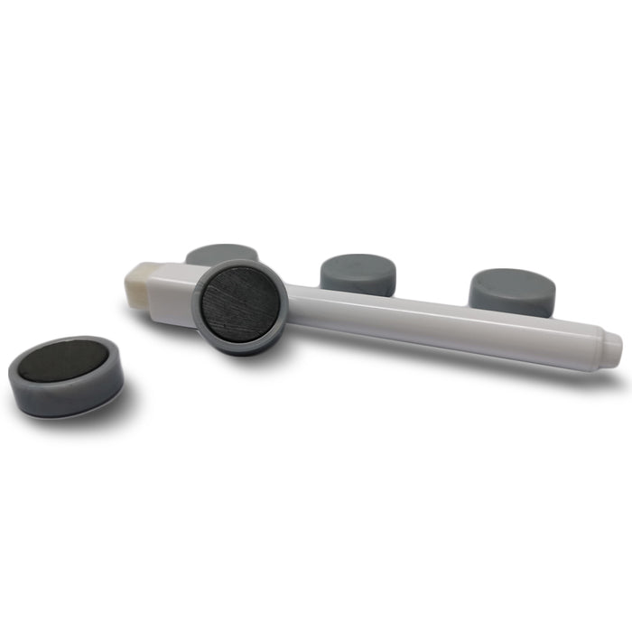 Lavagna Magnetica Stampa Staccionata 60x40cm 1 Pennarello Cancellabile 5 Magneti