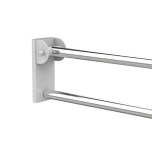 Maniglione barra ribaltabile cm 62 removibile inox