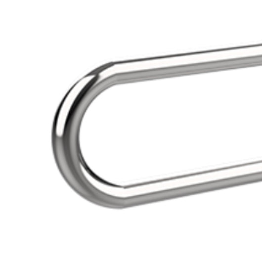 Maniglione barra ribaltabile cm 62 removibile inox