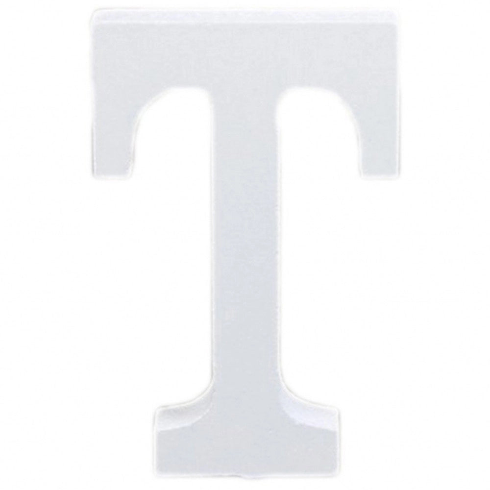 Trade Shop - Lettera T In Legno Bianco Decorazione Confettata Matrimonio Compleanno Wedding -