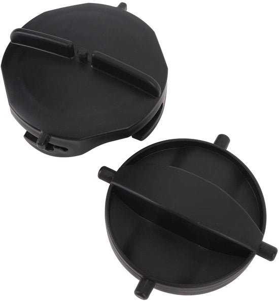 Doppo per Acqua Grigia - 2 Pezzi - PVC - RV - Cappotto di Ricambio - Installazione Facile - Sigillatura Sicura - Doppo di Scarico