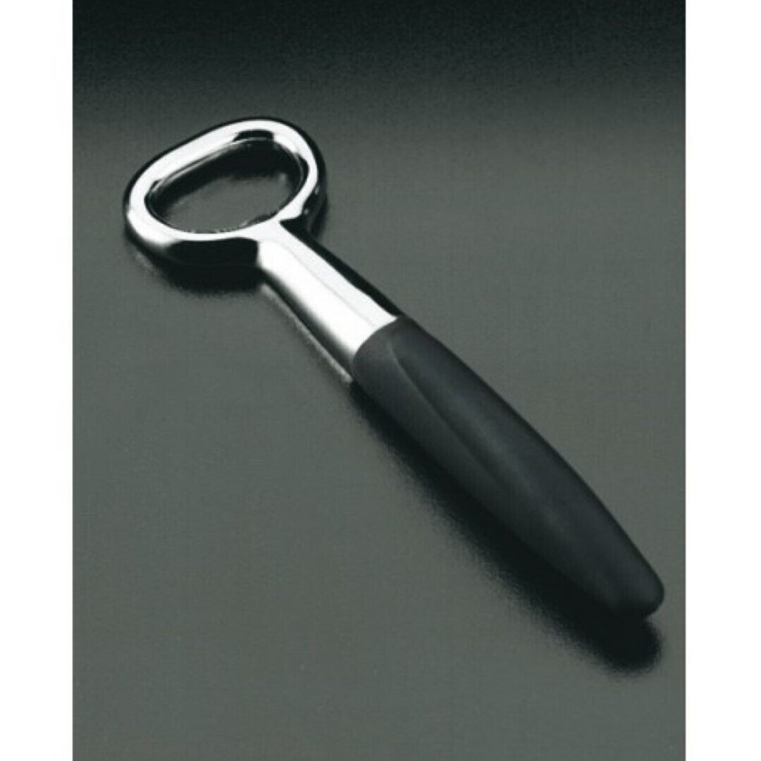 Apribottiglie Zamac Cromata Manico Gomma Synthesy Set 5 Pezzi - Metaltex