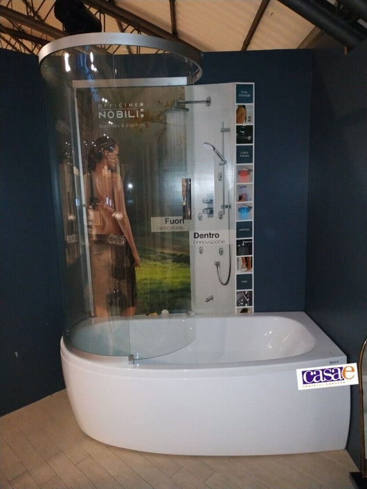 Doccia Vasca Armonya Con Pannello Frontale Cabina Parete Destra 170X70 - Teuco