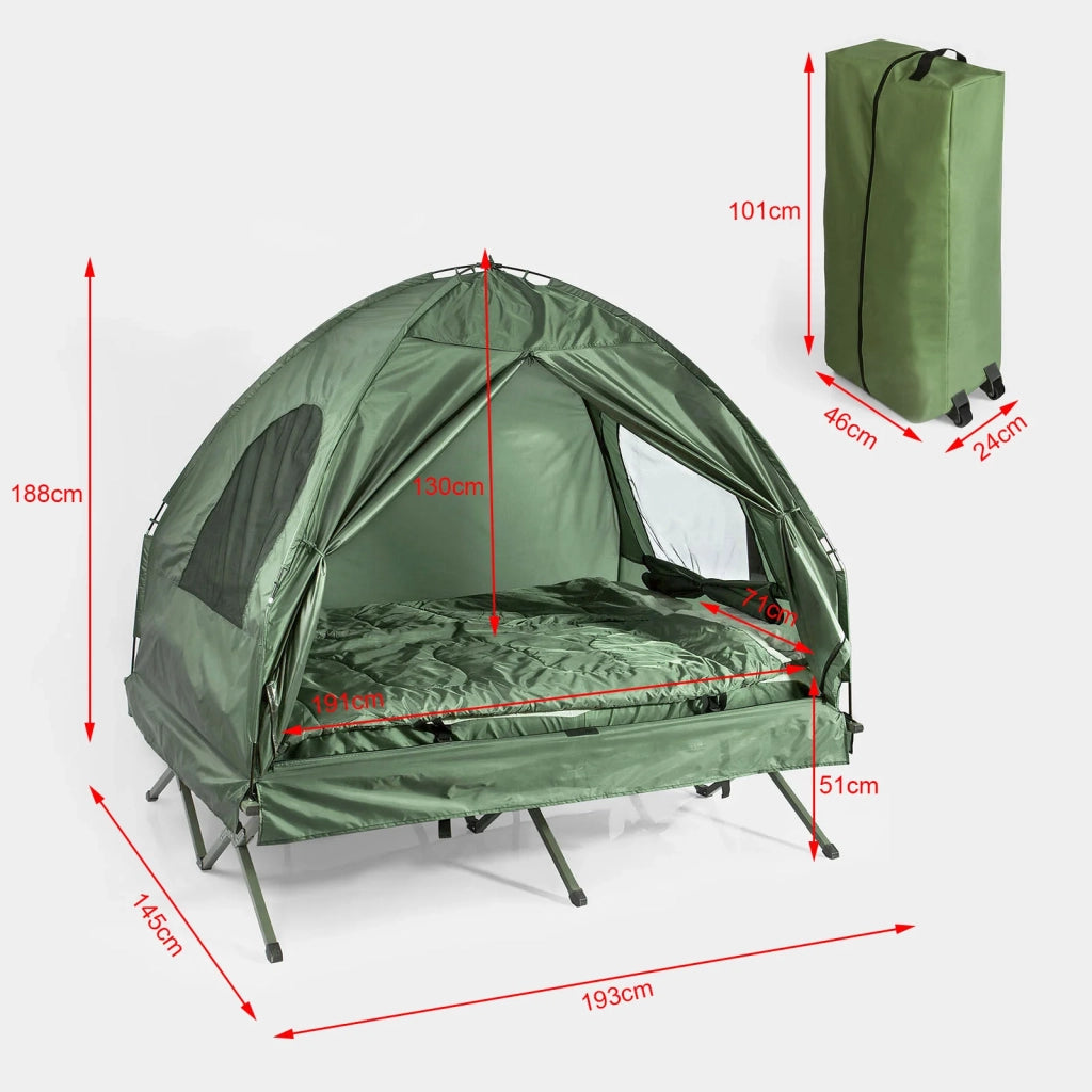 Brandina da campeggio pieghevole,Tenda da Campeggio,con borsa,OGS32-L-GR
