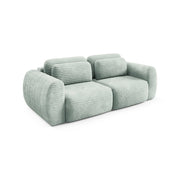 Golgi, Divano Letto 2 Posti Contenitore, 266x121 cm Verde Chiaro