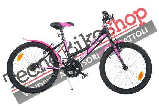Bicicletta Bambina Aurelia MTB 420 Sport Dino Bikes - 20 pollici 1 Velocità colore Nero