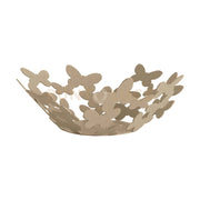 Centro tavola moderno piccolo con farfalle Butterfly Beige