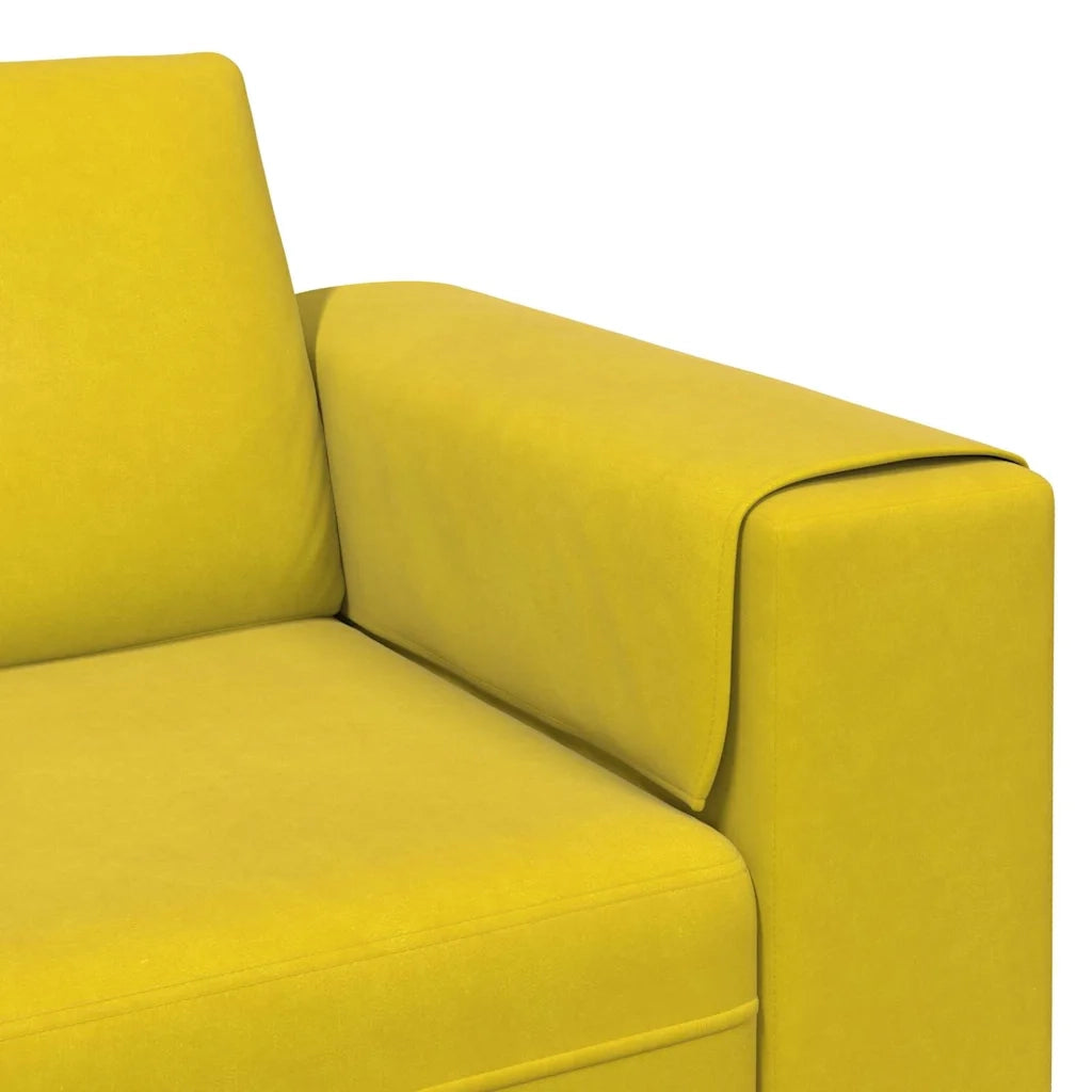 Set di divani Giallo Velluto