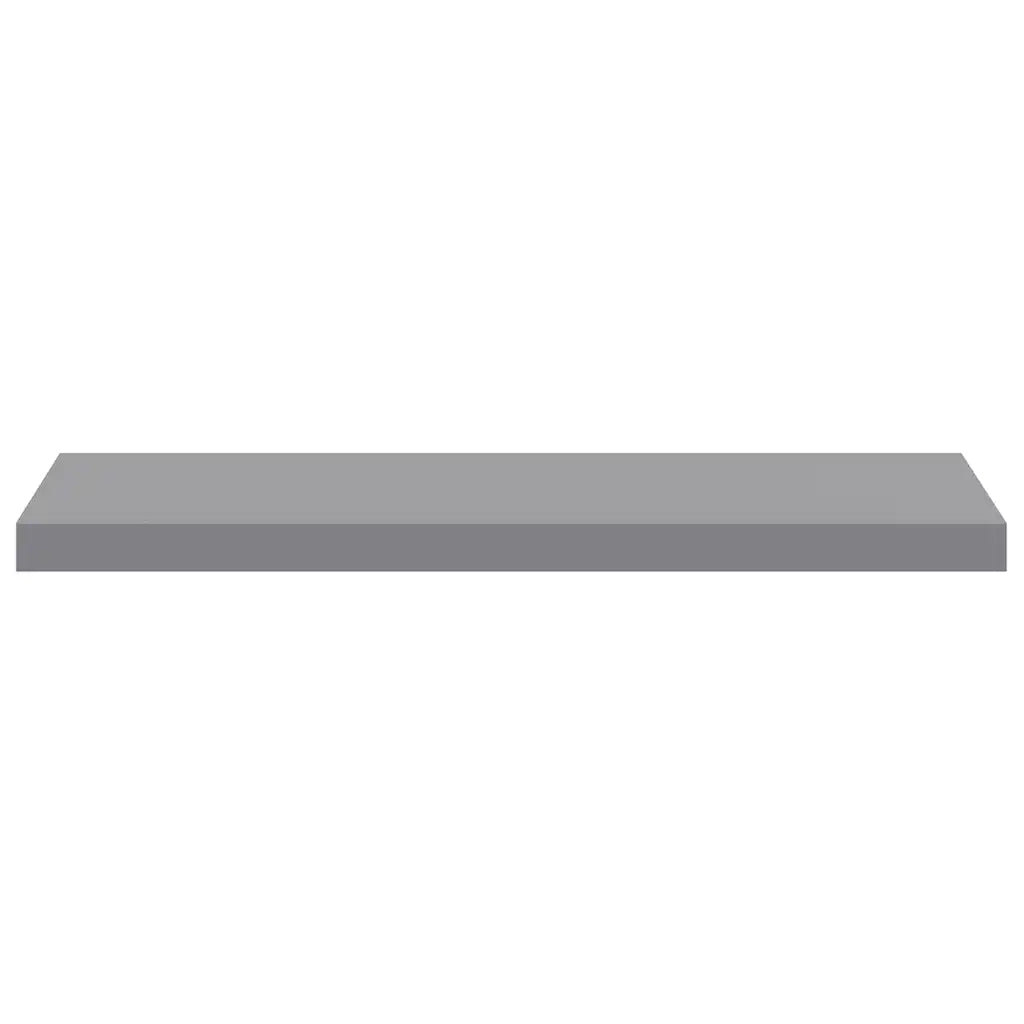Scaffali a Parete 4 pz Grigi 80x23,5x3,8 cm in MDF cod mxl 33583