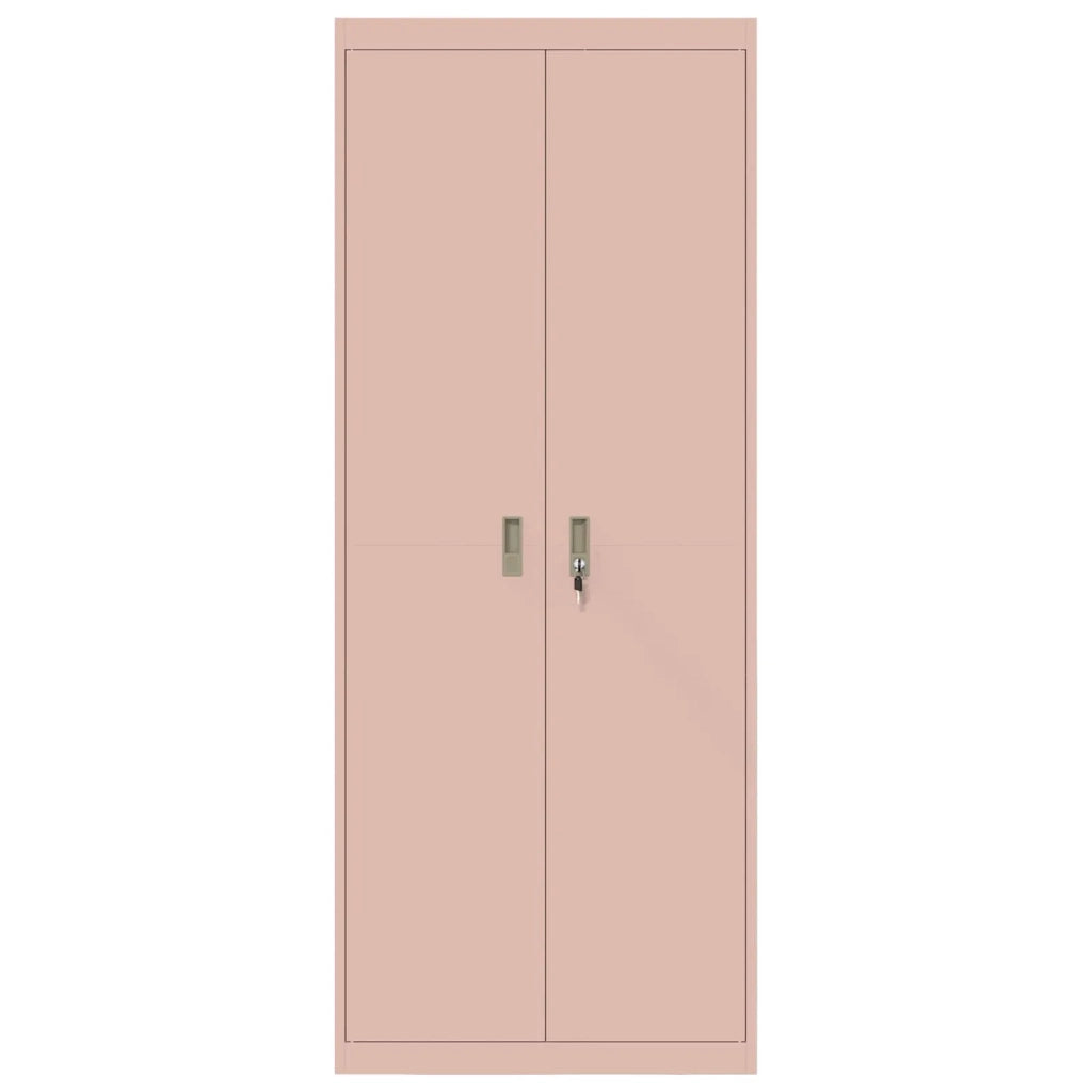 Armadio Rosa 80 x 40 x 200 cm Acciaio