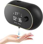 Dispensatore di Sapone Automatico elettrico con schiuma - Dispensatore di sapone per le mani con sensor montato sulla parete