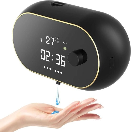 Dispensatore di Sapone Automatico elettrico con schiuma - Dispensatore di sapone per le mani con sensor montato sulla parete