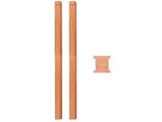 PALO PER GRIGLIATO LINEARE  cm.6x6x180h.    VETTE