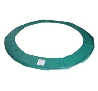 Homcom Copertura di protezione per trampolino elastico, Verde, Ø305cm
