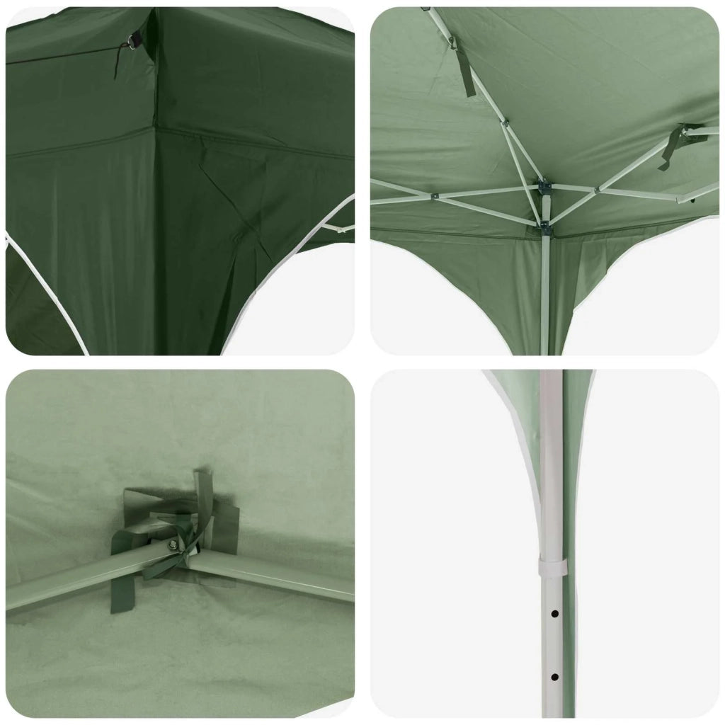 Tenda per feste a pop-up 575 x 288 x 245 cm Verde