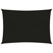 Vela ombreggiante/ombrellone 160 g/m² 2,5 x 4 m HDPE nero 02_0009185