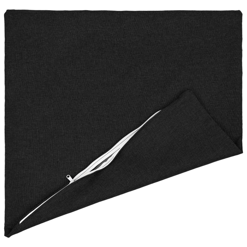 Federa 6 pz HEERLEN Nero 70 x 70 cm Tessuto 913170