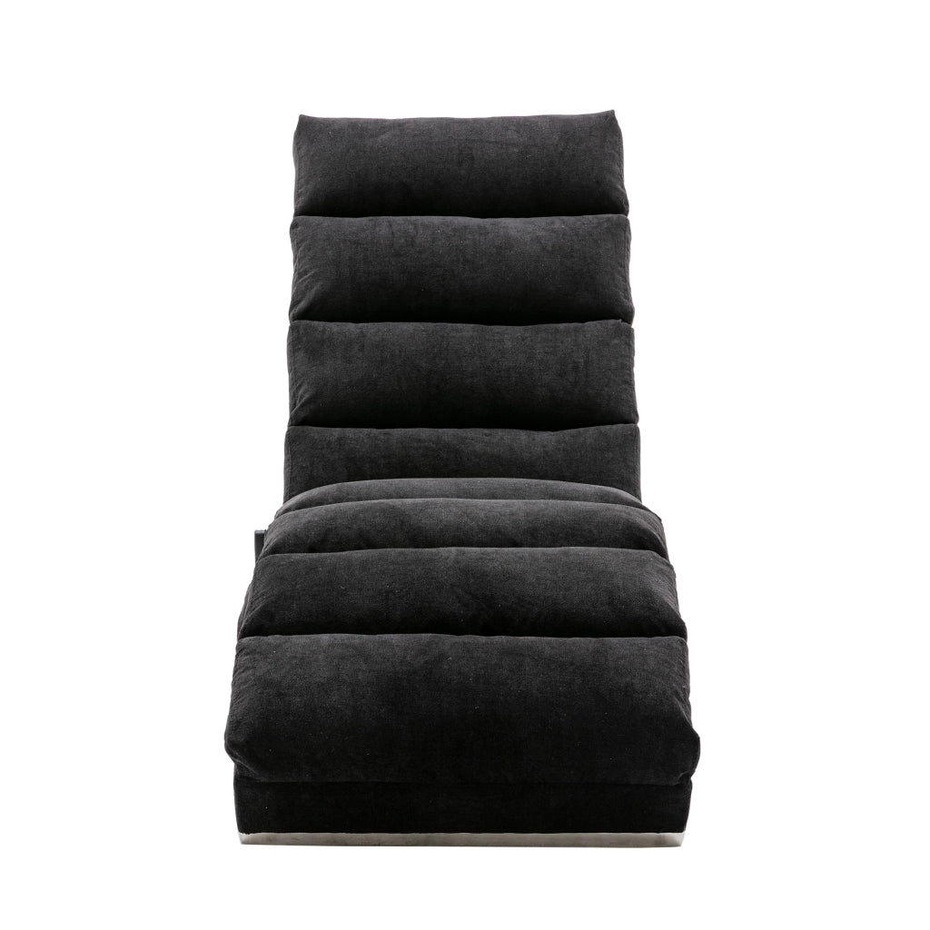 Divano Letto Relax con Vibrazione e Tasche Laterali ¨C MINIMAL ¨C Grigio